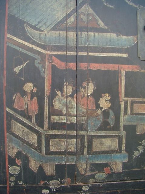 黑五彩大柜工廠|Black multicolored big cabinet