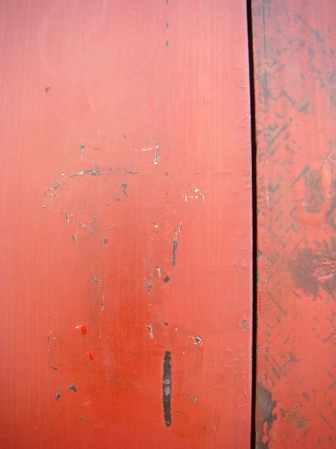紅二門中柜|red lacquer medium cabinet