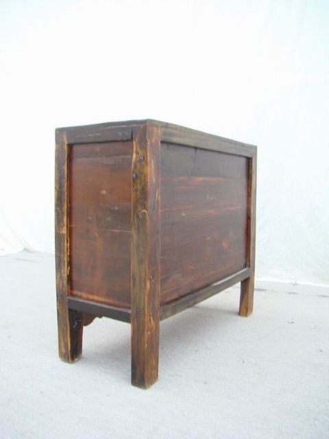 描彩二門柜|Color-painted cabinet w/ 2 doors