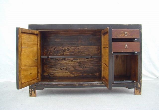 二抽四門描彩柜高碑店|depicts the color cabinet with two drawers and four gates