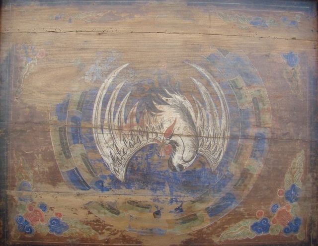 描彩花板|Color-painted/carved board