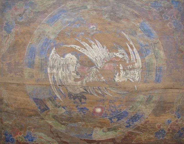 描彩花板|Color-painted/carved board