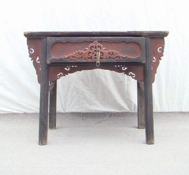 高碑店單抽桌|coffer with one drawer