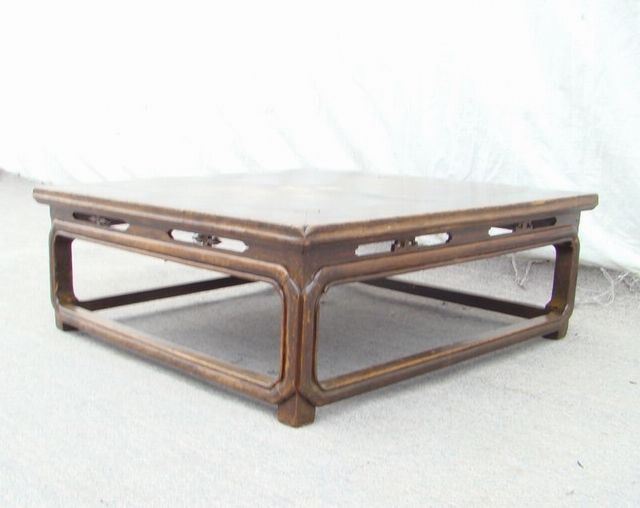 描彩炕桌|Depict a color low table