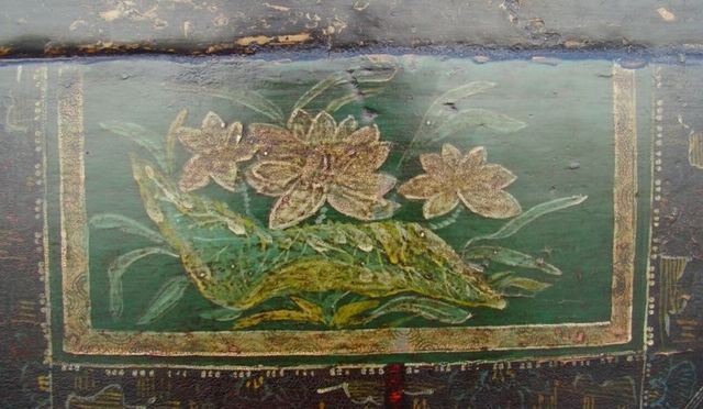 描彩二門(mén)柜|Color-painted cabinet w/ 2 doors