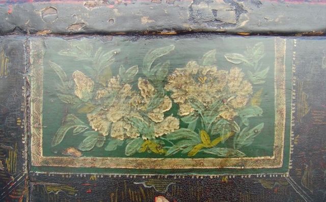 描彩二門(mén)柜|Color-painted cabinet w/ 2 doors