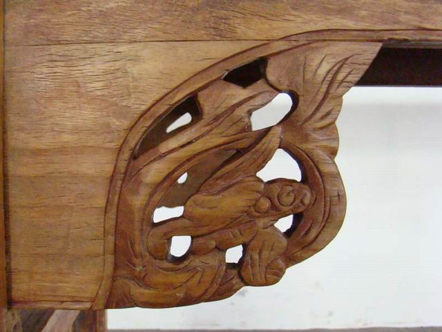 雕花翹頭條幾|carving stand