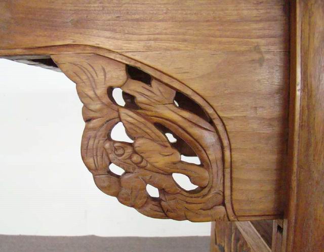 雕花翹頭條幾|carving stand