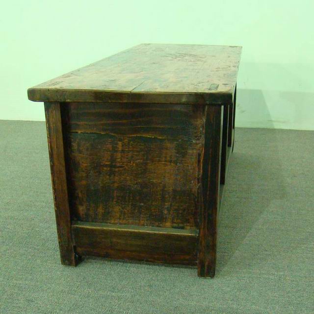 描彩四抽二門地柜|lower cabinet
