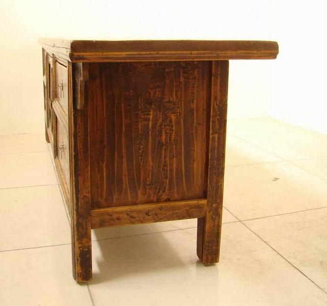 描彩四抽二門地柜|lower cabinet