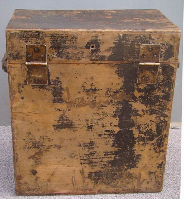 描彩小貨箱|painted trunk