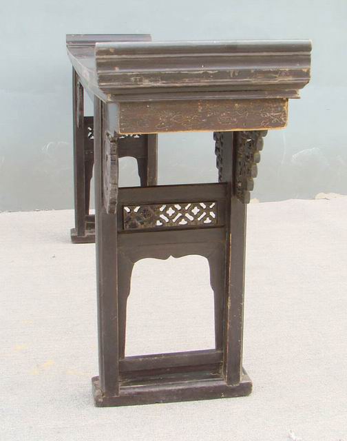 雕花翹頭條案|carving long table