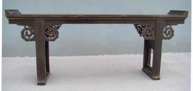雕花翹頭條案|carving long table