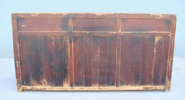 四抽六門柜|Color-painted low cabinet