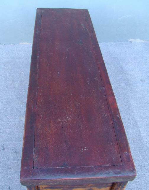 描彩四抽二門地柜高碑店painted lower cabinet