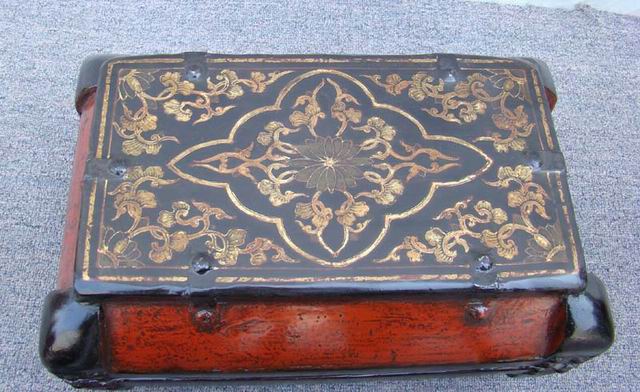 描金盒|gold gilt box