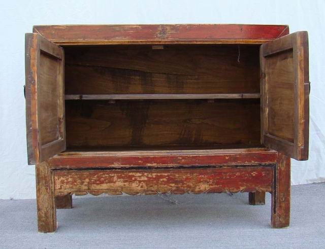 描彩二門(mén)柜|painted cabinet