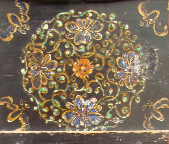 描彩小貨箱|painted trunk