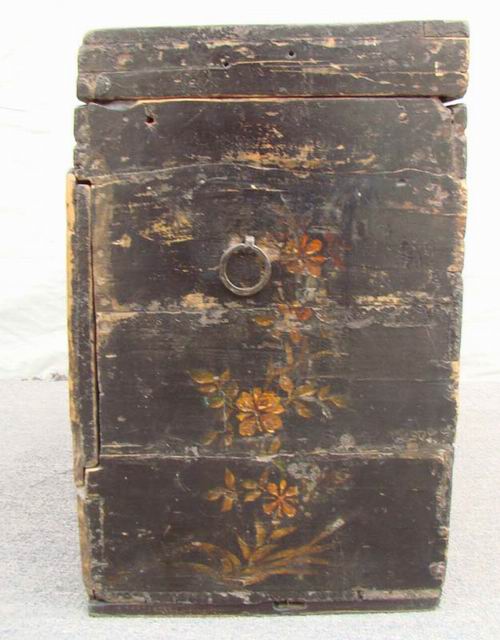 描彩小貨箱|painted trunk