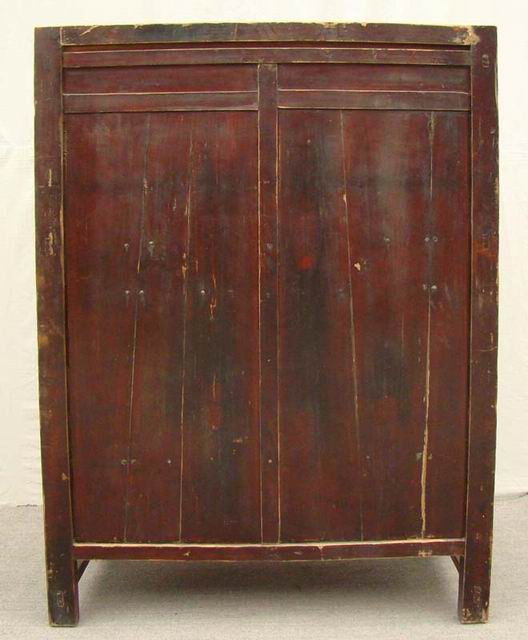 描金中柜工廠|Red & gilt medium cabinet
