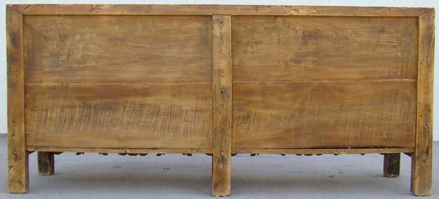 描彩四門連柜|painted cabinet