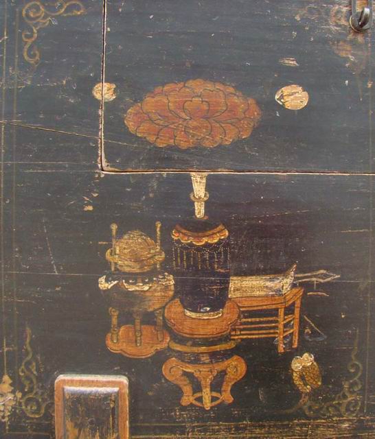 描彩箱painted trunk