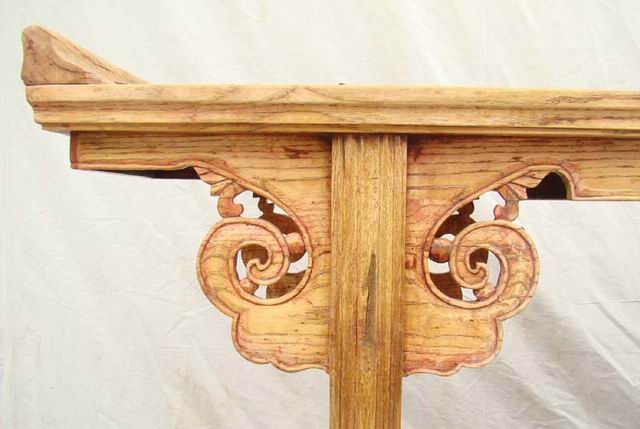 雕花翹頭條案|Table w/ everted flanges