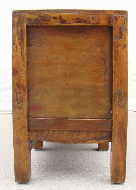 描彩三門連體|painted cabinet