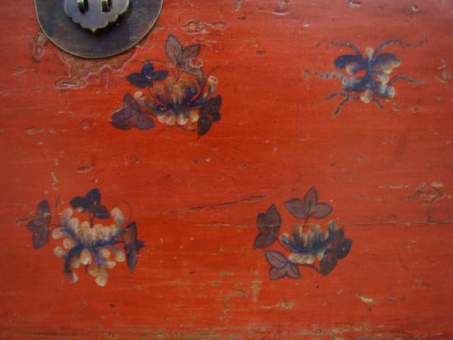 描彩箱|painted trunk