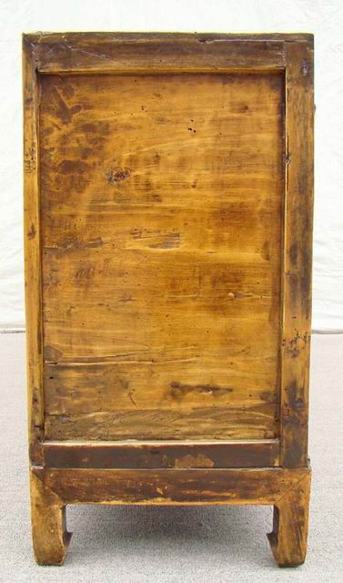 描彩三門連柜|painted cabinet