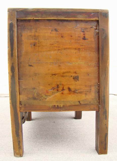 描彩四門連體|painted cabinet