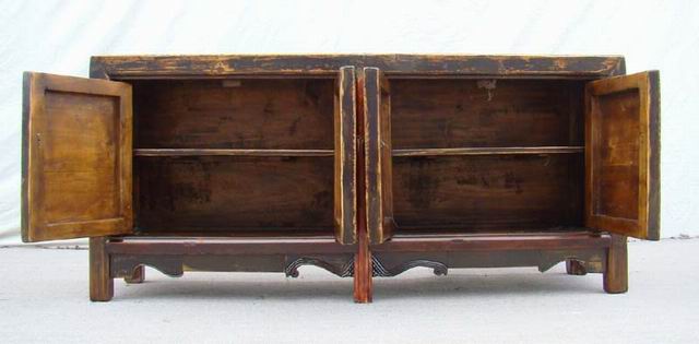 四門連柜|painted lower cabinet