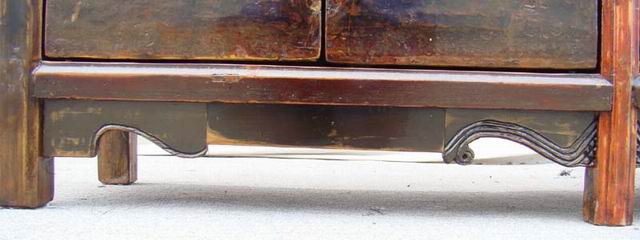四門連柜|painted lower cabinet