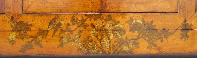 描彩四門柜工廠|Color-painted low cabinet