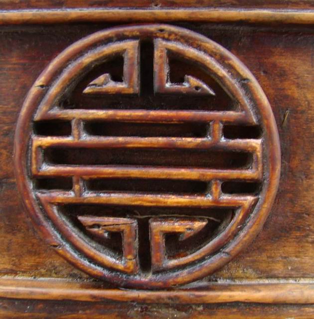 雕花四抽被格lower cabinet