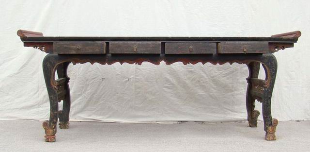 四抽翹頭條案|long table