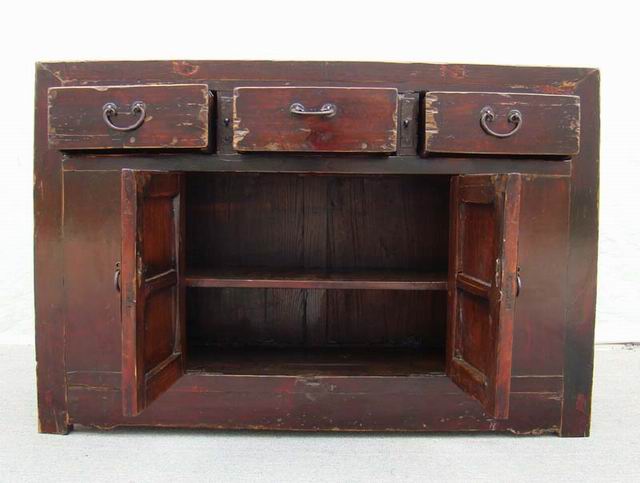 三抽二門柜|cabinet