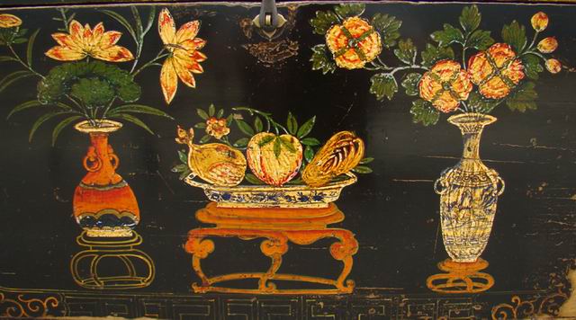 描彩箱工廠|painted trunk