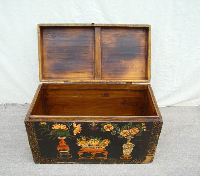 描彩箱工廠|painted trunk