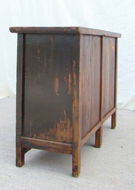 描彩連體柜|painted lower cabinet
