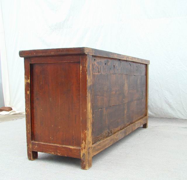 描彩四門柜|cabinet