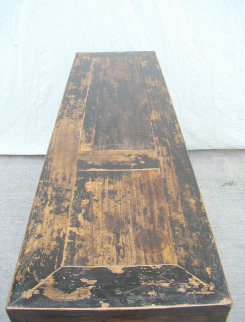 描彩五抽四門柜|painted lower cabinet