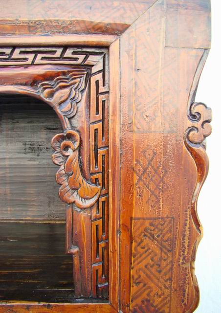 描彩四門柜|Multicolored big cabinet
