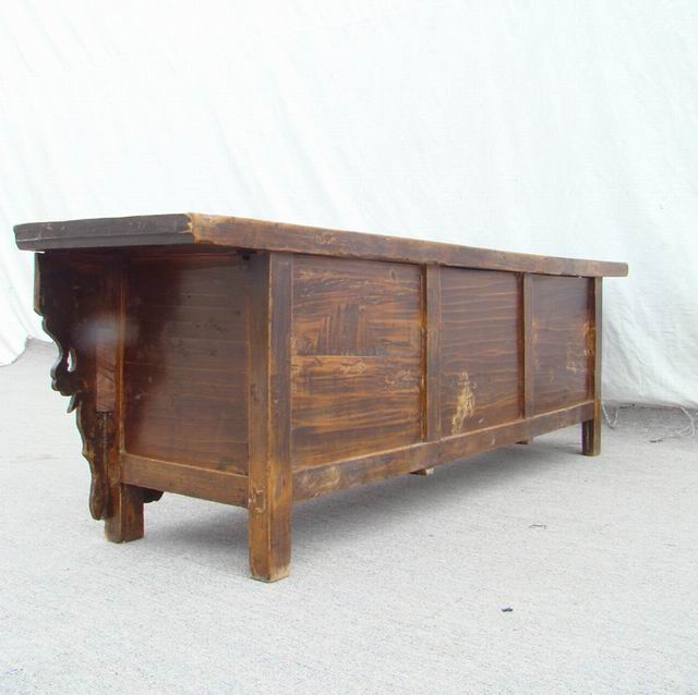 描彩四抽二門柜|lower cabinet