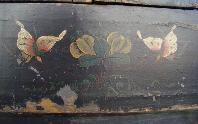 描彩連體柜工廠painted cabinet with three gates