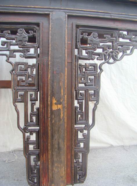 雕花平頭案|Flat-top narrow table