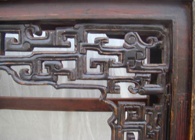 雕花平頭案|Flat-top narrow table