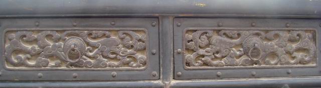 二抽二門(mén)雕花柜|Small cabinet