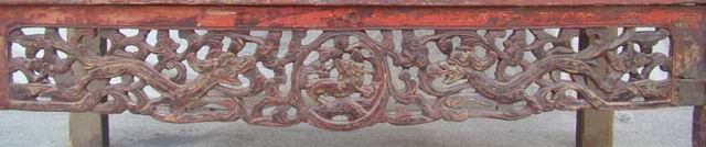 紅描金大柜|Red & gilt big cabinet