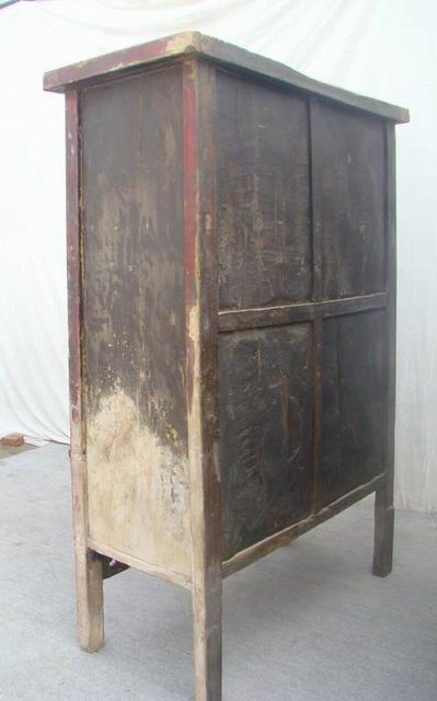 紅描金大柜|Red & gilt big cabinet